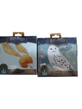 Harry Potter Dotz Box Diamond Dotting Kit Snowy Owl Hedwig & The Golden Snitch